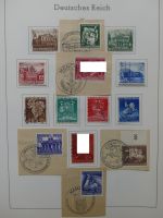 Deutsches Reich ab 1872-1933 teilbesammelt in 2 Leuchtturm Vordrucken #LZ789