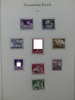 Deutsches Reich ab 1872-1933 teilbesammelt in 2 Leuchtturm Vordrucken #LZ789