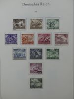 Deutsches Reich ab 1872-1933 teilbesammelt in 2 Leuchtturm Vordrucken #LZ789