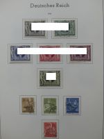Deutsches Reich ab 1872-1933 teilbesammelt in 2 Leuchtturm Vordrucken #LZ789