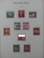 Deutsches Reich ab 1872-1933 teilbesammelt in 2 Leuchtturm Vordrucken #LZ789