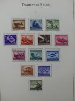 Deutsches Reich ab 1872-1933 teilbesammelt in 2 Leuchtturm Vordrucken #LZ789