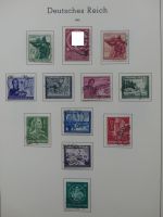 Deutsches Reich ab 1872-1933 teilbesammelt in 2 Leuchtturm Vordrucken #LZ789