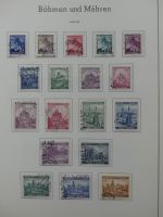 Deutsches Reich ab 1872-1933 teilbesammelt in 2 Leuchtturm Vordrucken #LZ789
