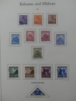 Deutsches Reich ab 1872-1933 teilbesammelt in 2 Leuchtturm Vordrucken #LZ789