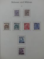 Deutsches Reich ab 1872-1933 teilbesammelt in 2 Leuchtturm Vordrucken #LZ789
