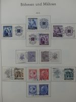 Deutsches Reich ab 1872-1933 teilbesammelt in 2 Leuchtturm Vordrucken #LZ789