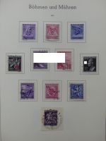 Deutsches Reich ab 1872-1933 teilbesammelt in 2 Leuchtturm Vordrucken #LZ789