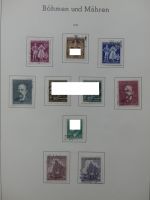 Deutsches Reich ab 1872-1933 teilbesammelt in 2 Leuchtturm Vordrucken #LZ789