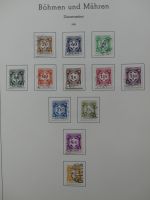 Deutsches Reich ab 1872-1933 teilbesammelt in 2 Leuchtturm Vordrucken #LZ789