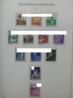 Deutsches Reich ab 1872-1933 teilbesammelt in 2 Leuchtturm Vordrucken #LZ789
