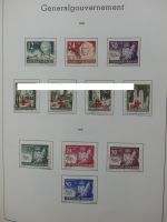 Deutsches Reich ab 1872-1933 teilbesammelt in 2 Leuchtturm Vordrucken #LZ789