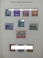 Deutsches Reich ab 1872-1933 teilbesammelt in 2 Leuchtturm Vordrucken #LZ789