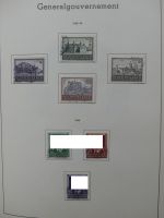 Deutsches Reich ab 1872-1933 teilbesammelt in 2 Leuchtturm Vordrucken #LZ789
