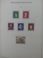 Deutsches Reich ab 1872-1933 teilbesammelt in 2 Leuchtturm Vordrucken #LZ789