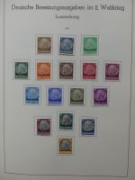 Deutsches Reich ab 1872-1933 teilbesammelt in 2 Leuchtturm Vordrucken #LZ789