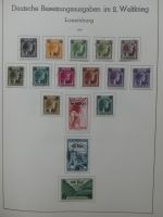 Deutsches Reich ab 1872-1933 teilbesammelt in 2 Leuchtturm Vordrucken #LZ789