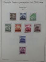 Deutsches Reich ab 1872-1933 teilbesammelt in 2 Leuchtturm Vordrucken #LZ789