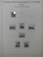 Deutsches Reich ab 1872-1933 teilbesammelt in 2 Leuchtturm Vordrucken #LZ789