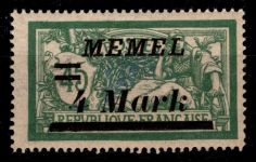 Memel 91 IV postfrisch geprüft Dr. Petersen BPP #OK603