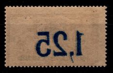 Memel 50 postfrisch mit markantem Abklatsch #OK607