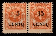 Memel 170 V postfrisch signiert Gentzleer und Rehm #OK612