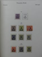 Deutschland Allgemein ab Deutschem Reich besammelt im KA-BE Album #LZ803