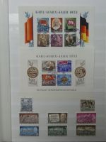 DDR ab Anfängen gestempelt besammelt im Einsteck Album #LZ809