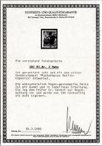 SBZ Berlin Brandenburg 2 A wbx gestempelt geprüft Herbst BPP #ON660