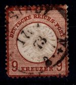 Deutsches Reich 27 a mit Falz Befund Zill BPP, leichte Mängel #OK689