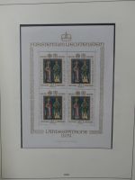 Liechtenstein sauber ** Sammlung 1912-2015, über 8000 € in 4 Safe-Alben #LZ812