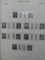 Deutsches Reich Vordruck Zusammendrucke, leer im KA-BE Album #LZ817