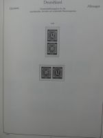 Deutsches Reich Vordruck Zusammendrucke, leer im KA-BE Album #LZ817