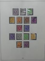 BRD Bund und etwas Bi-Zone gest. besammelt im Lindner-Album #LZ827