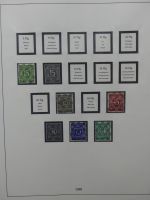 BRD Bund und etwas Bi-Zone gest. besammelt im Lindner-Album #LZ827