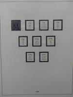 BRD Bund und etwas Bi-Zone gest. besammelt im Lindner-Album #LZ827