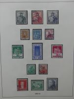 BRD Bund und etwas Bi-Zone gest. besammelt im Lindner-Album #LZ827