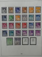 BRD Bund und etwas Bi-Zone gest. besammelt im Lindner-Album #LZ827