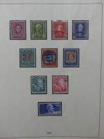 BRD Bund und etwas Bi-Zone gest. besammelt im Lindner-Album #LZ827