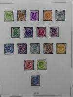 BRD Bund und etwas Bi-Zone gest. besammelt im Lindner-Album #LZ827