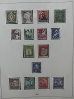 BRD Bund und etwas Bi-Zone gest. besammelt im Lindner-Album #LZ827