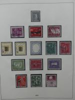 BRD Bund und etwas Bi-Zone gest. besammelt im Lindner-Album #LZ827