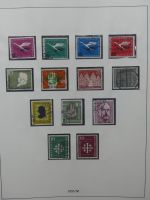 BRD Bund und etwas Bi-Zone gest. besammelt im Lindner-Album #LZ827