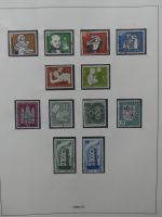 BRD Bund und etwas Bi-Zone gest. besammelt im Lindner-Album #LZ827