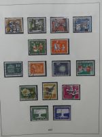 BRD Bund und etwas Bi-Zone gest. besammelt im Lindner-Album #LZ827