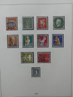 BRD Bund und etwas Bi-Zone gest. besammelt im Lindner-Album #LZ827