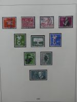 BRD Bund und etwas Bi-Zone gest. besammelt im Lindner-Album #LZ827