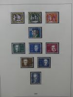 BRD Bund und etwas Bi-Zone gest. besammelt im Lindner-Album #LZ827