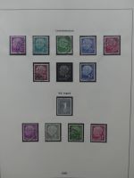 BRD Bund und etwas Bi-Zone gest. besammelt im Lindner-Album #LZ827