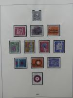 BRD Bund und etwas Bi-Zone gest. besammelt im Lindner-Album #LZ827